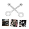 Ciieeo 2pcs Metal Chain Tensioner for Motorcycles Atvs Durable Chain