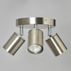 LITECRAFT Tanner Spotlights Adjustable Ceiling 3 Lights - (Plate, Satin