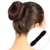 SmallCat 2pcs Sponge Hair Bun Maker, Lazy Curler Tool for