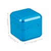 BIUDECO Pool Chalk Carrier Aluminum Billiards Chalk Case Snooker Accessory