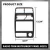 G-PLUS Dash Radio AC Bezel Panel Trim, Compatible with Geo