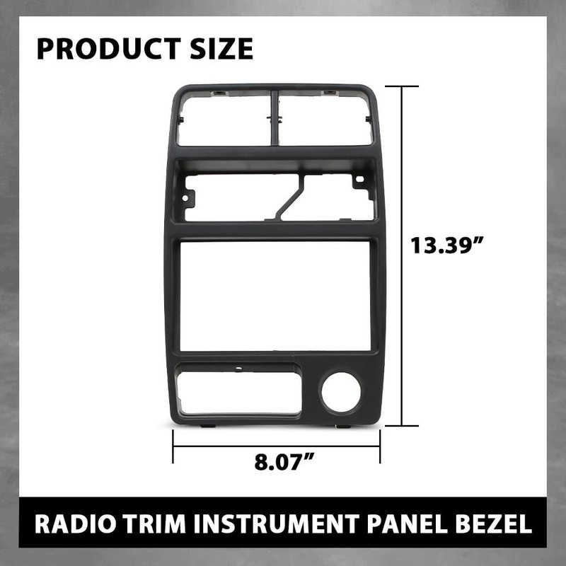 G-PLUS Dash Radio AC Bezel Panel Trim, Compatible with Geo