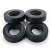 AXspeed 1/14 RC Tyres, 4 Pieces 25 mm Wheel Tire