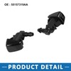 A ABSOPRO Windshield Washer Nozzle 55157319AA Wiper Jet Plastic (Set