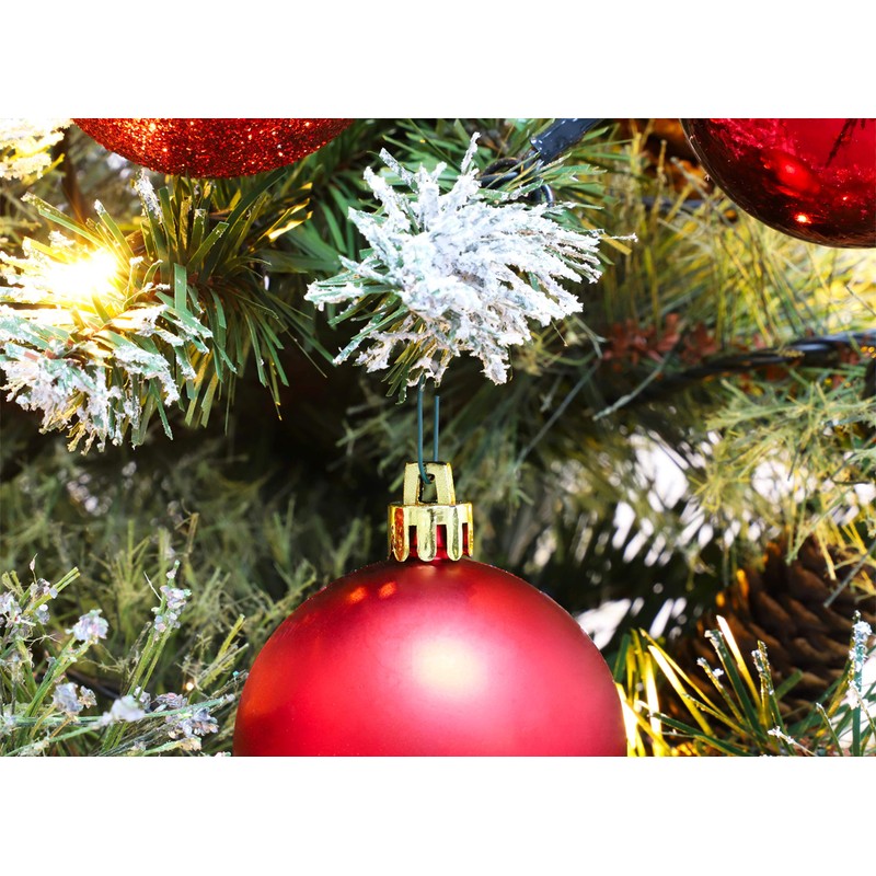 Christmas Concepts® 300 Green Christmas Tree Hooks - Baubles Hangers