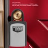 Key Lock Box Large Capacity Wall Mounted Resettable 4 Digit