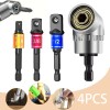 Unbranded Functional Reliable Maneuverable 4PCS Driver Socket Adapter Extension Socket