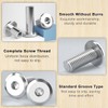 Drenky M6 X 35mm Connection Screws M6 Belt Buckle Binding
