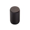 2 PACK | Knurled Cylindrical Cupboard Door Knob - 18mm