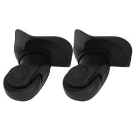 Alomejor One Pair of Black Suitcases, Single Row Wheel, Universal Luggage, Spare Wheels, Luggage Accessories, Outdoor Accessories