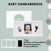 HuBorns - Baby Handprint and Footprint - Photo Frame for