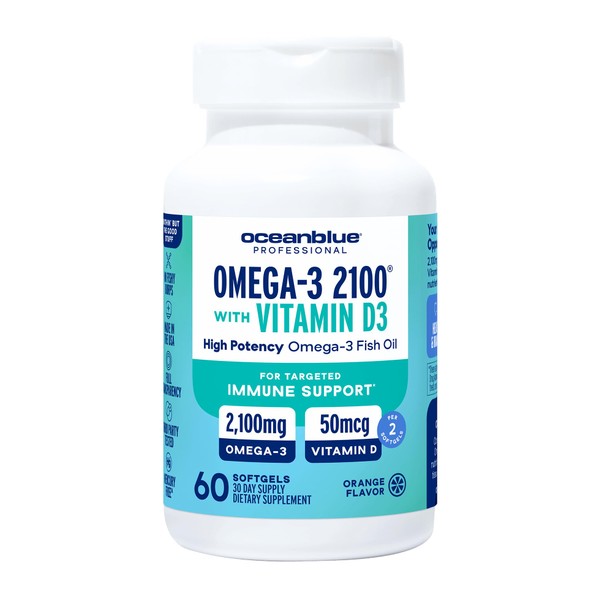 Oceanblue Oceanblue Professional Omega-3 2100 with Vitamin D3 C 60