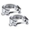 EVIL ENERGY V Band Clamp for Flange Kit Stainless Steel