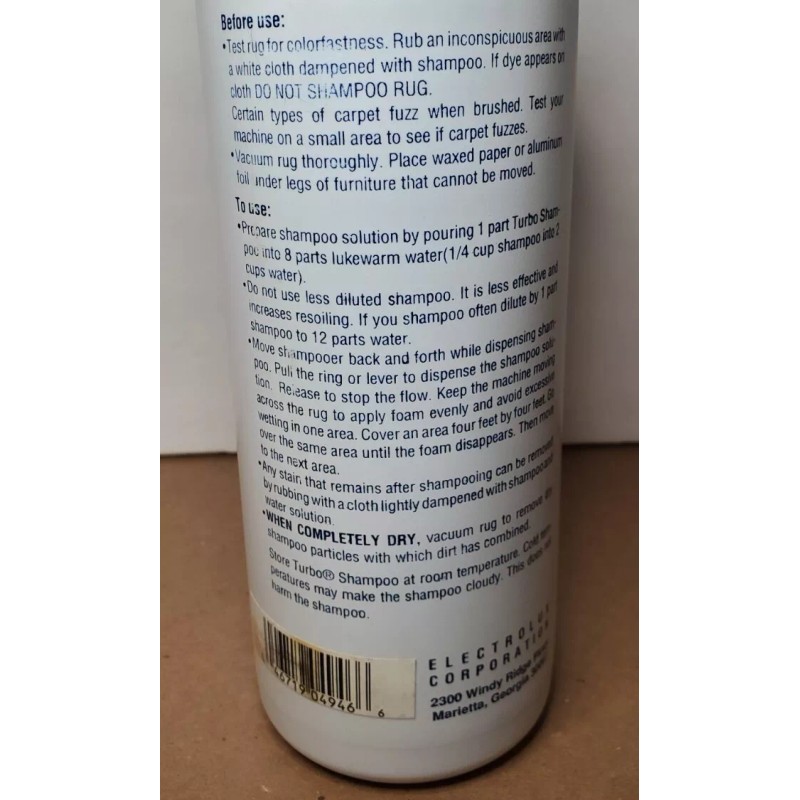 Electrolux Vintage Electrolux TURBO Rug And Carpet Shampoo Cleaner 1