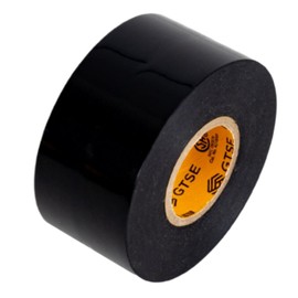 GTSE Wide Black Electrical Tape – Waterproof, Industrial Grade Vinyl Roll, 2 in x 66ft– Strong Self-Adhesive PVC Electric Tape for Wire Insulation, 7 Mil Thick, 600V – UL/CSA Listed