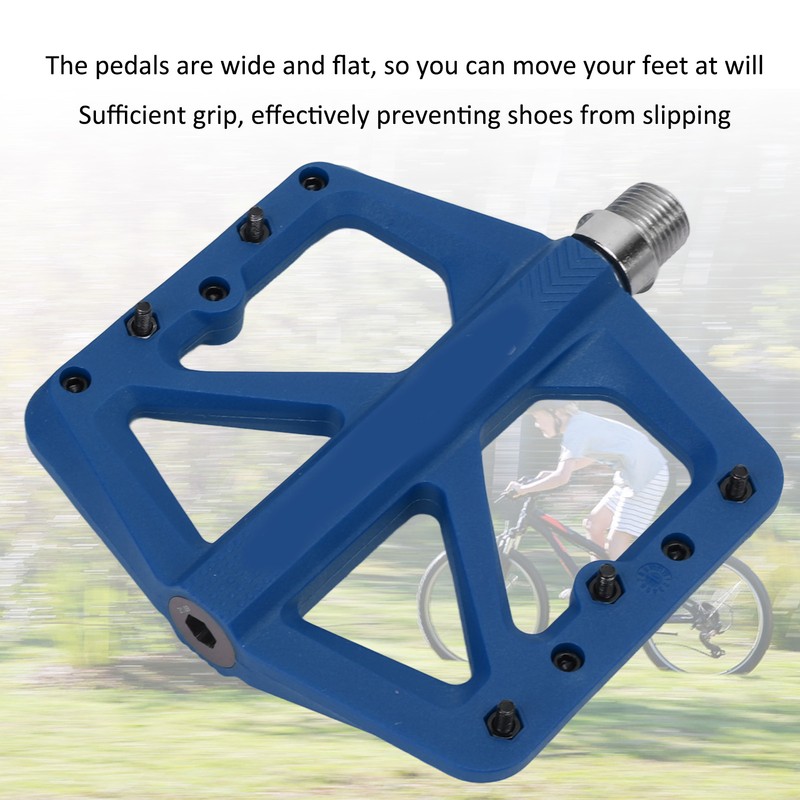 2Pcs Bike Pedals Good Airtightness Sufficient Width Good Grip Anti