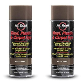 HI-TECH Vinyl, Plastic, Carpet Dye | Leather, Upholstery, Fabric Paint, Sand (2 Pack)