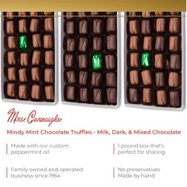Mrs. Cavanaugh's 1 lb Mindy Mint Truffle Milk Chocolate