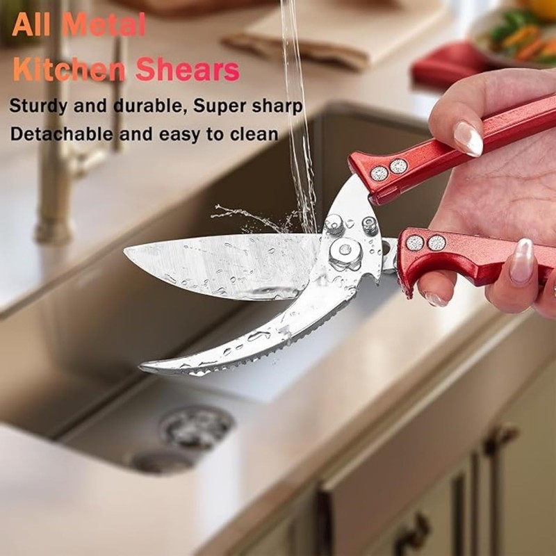 Heavy Duty Poultry Shears - A Must Have Kitchen Shears
