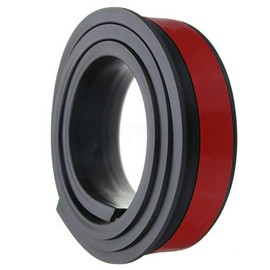 2 Pcs L150cm, Black Rubber Car Wheel Arch Protection W3.8cm Universal Mudguard Trim Anti Collision Strips Moldings