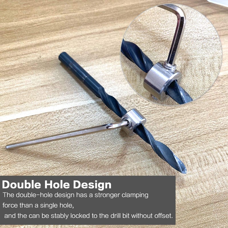 304 Stainless Steel Stop Bit Collar Set Drill Tool (3,4,5,6,7,8,9,9.5,10,12,14,16mm)