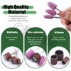 Keadic 136Pcs Polishing Grinding Wheels Set Contains Aluminum Oxide Sanding