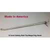 Trion Brand Metal Pegboard Hooks for Retail/Storage/Garage/Store Display, Made in