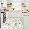 IVN Botanical Wildflower Peel and Stick Floor Tiles 12x12 Inch