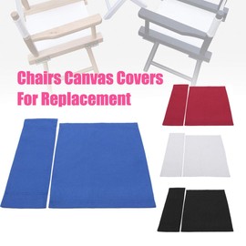 Upone Director Chair Canvas Replacement Cover kit for 18'' Directors Chairs Movie Chair Replacement Canvas for Home Director Chair Medium Size(Orange)