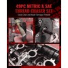 49 PC Thread Chaser Set, Metric and SAE Thread Restorer