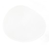 6PCS Round Placemat Woven White Table Mat Heat Insulation Easy