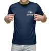 The Winchester American Mountain Rider Camisetas para hombre, marino, 3X-Large
