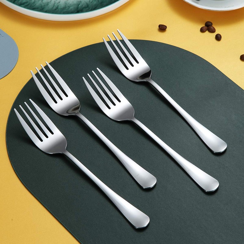 Kyraton Serving Forks Set of 4 Stainless Steel Serving Utensils