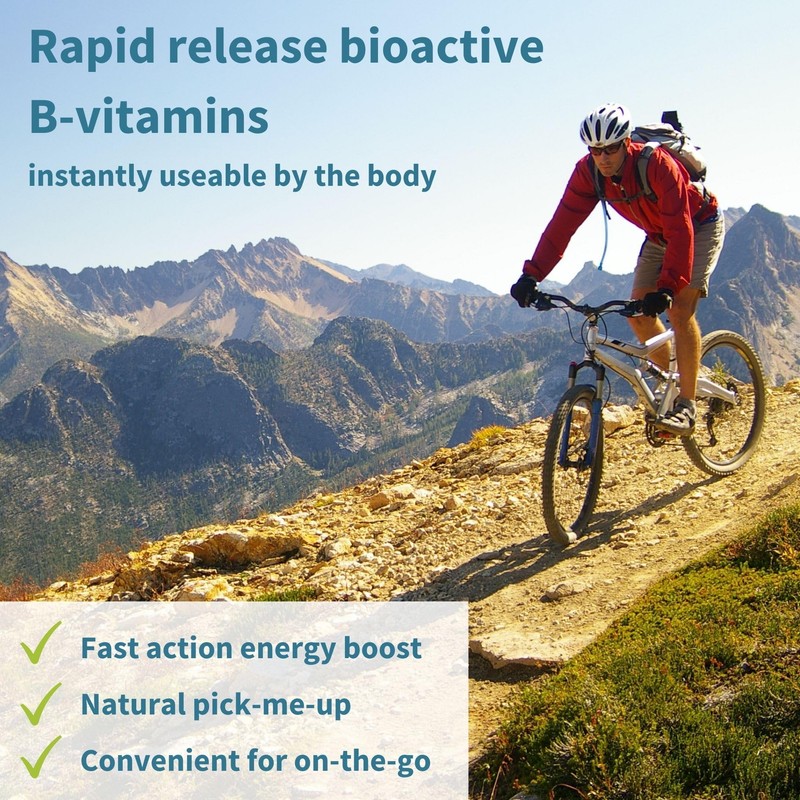 Igennus Super B-Complex Liquid B-Vitamin Effervescent Drink, Methylated, Fast Action