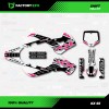 Factory EFX White & Pink Shift Racing Graphics Kit fits
