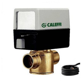 Caleffi Z45 3/4-Inch Z-One Z45 2-Way Valve and Actuator Set with 18-Inch Leads and AUX Switch