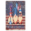 Independence Day Gnome Custom Metal Sign Hanging Outdoor Signs Labor