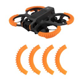 Houjunor Propeller Protector for DJI Avata 2, Soft and Lightweight TPU Anti-Collision Shockproof Propellers Bumper Ring for Avata 2, Propeller Protective Case Accessories for Drone Accessories