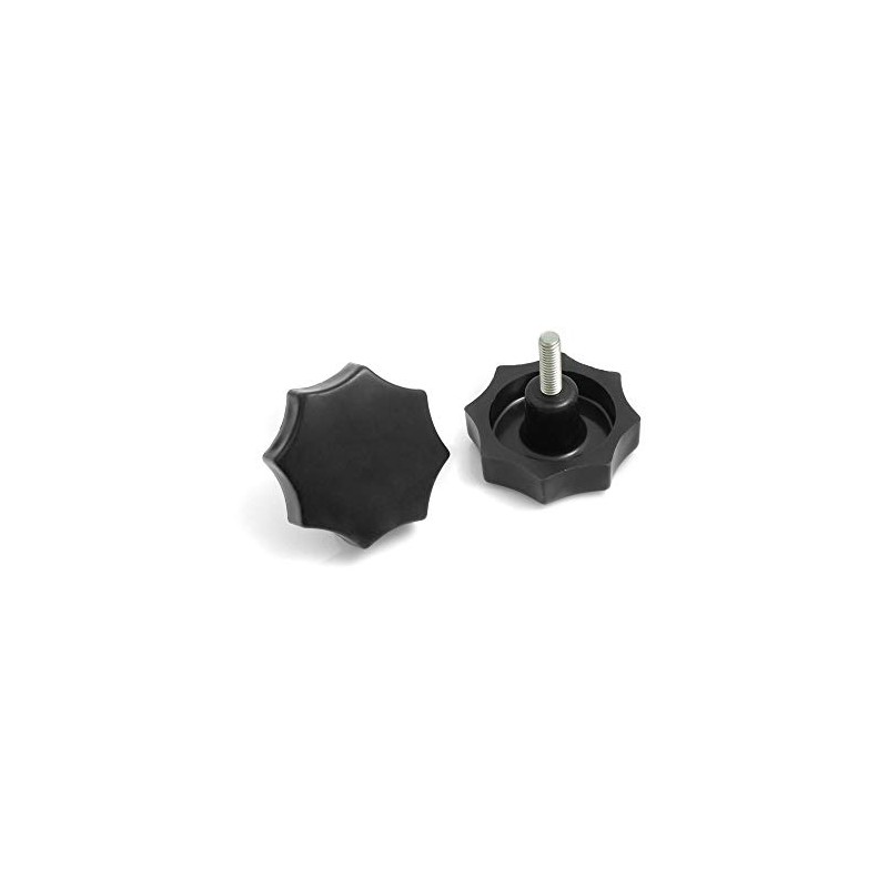 Design61 Set of 4 Star Grip Handwheel M8 x 20