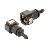 LST 2 x quick release fuel line hose coupling straight