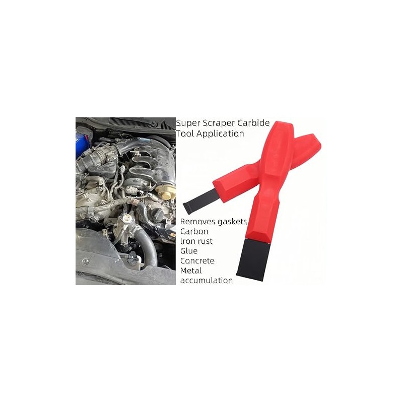 Carbide Scraper Super Carbide Gasket Scraper for 1-1/4 Inch and