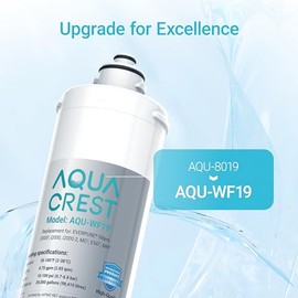 AQUA CREST I2000 2 Under Sink Water Filter, Replacement for Pentair® Everpure I2000 2, EV9612-22, MC2, ESO7, MH2, EV9612-56, EV9607-25, EV9613-21, NSF/ANSI 42 Certified, 26000 Gallons, 2 Pack