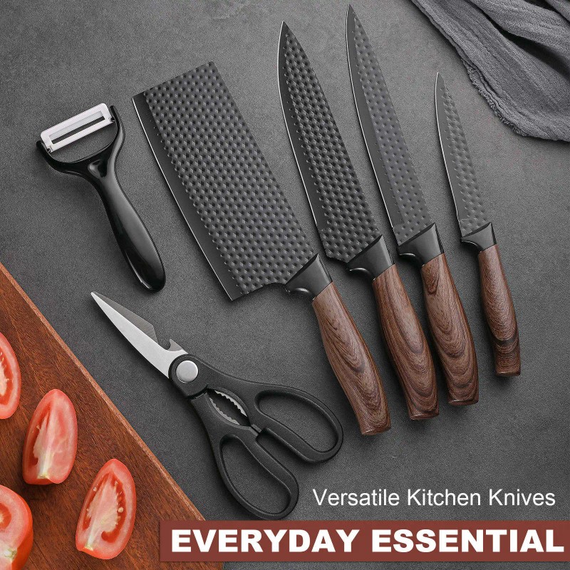 High Quality Professional Kitchen Knives Set Stainless Steel Kitchen Cooking