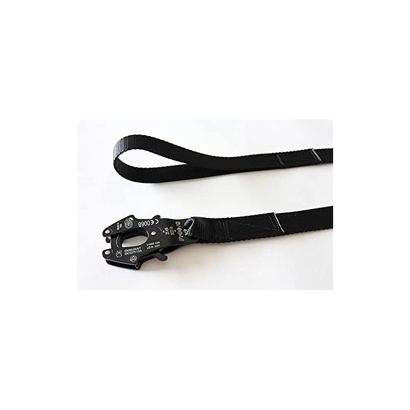 Heavy Duty Tactical Dog Leash with Frog Clip (Black, 6