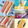 GeorgeX 50Pcs Desechable Popsicle Mold Bag Moldes para Cubitos de