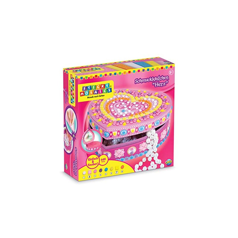 620104 Sticky Mosaics: Heart Box