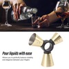 3 End Bar Measuring Cup 304 Stainless Steel Ergonomic Wine