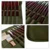 Pencil Roll Up Case Canvas Pencil Pouch Case Pen Wrap