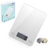 RAWAHOME Digital Kitchen Scale, Kitchen Electronic Scale, High Precision Sensor,