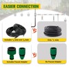 EAGLE PEAK 131 ft Automatic Drip Irrigation Kits DIY, 1/4"